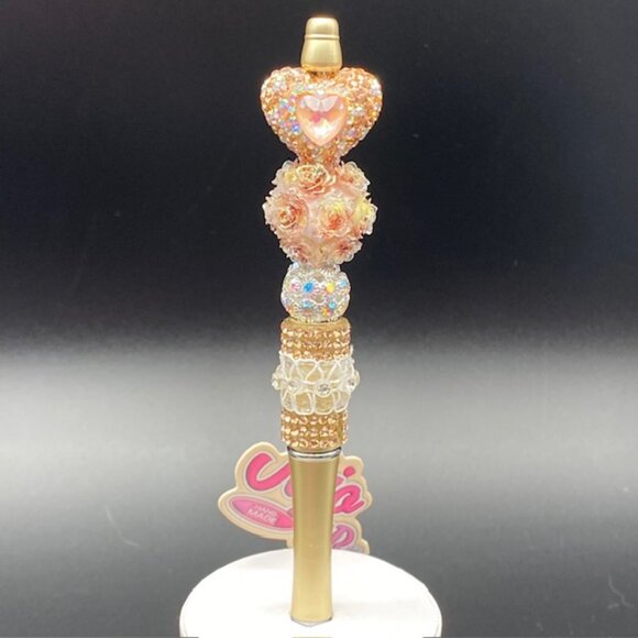 Fancy Beaded Ballpoint Pen - JoJo DIY Original Collectible - Picture 1 of 4